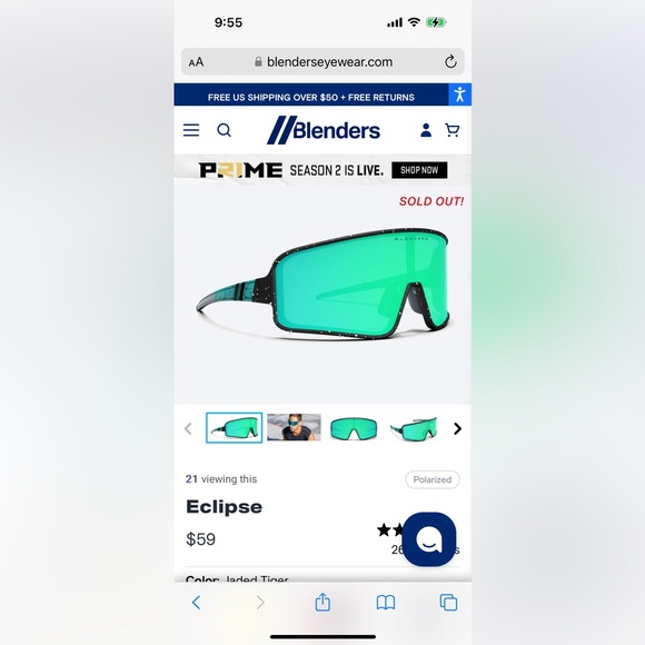 Blenders Polarized Sunglasses - Picture 4 of 4